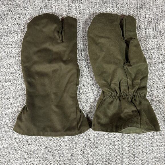 Vintage 1994 Vincent Hegedus Dulovce Mens Army Green Glove Mitten - Picture 2 of 7